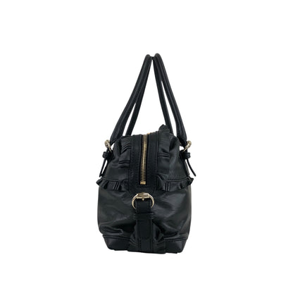 GUCCI Handbag Black Vintage ns25kt