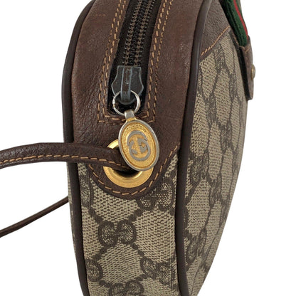 GUCCI GG Pattern Shoulder bag Brown Vintage kr4ygb