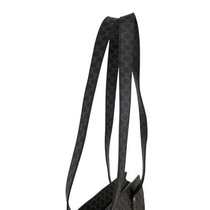 CELINE Macadam Shoulder bag Totebag Black Vintage dyyxs8