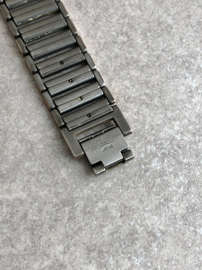 Yves Saint Laurent Quartz Watch Silver 2202-229061 Vintage 4rbv4z