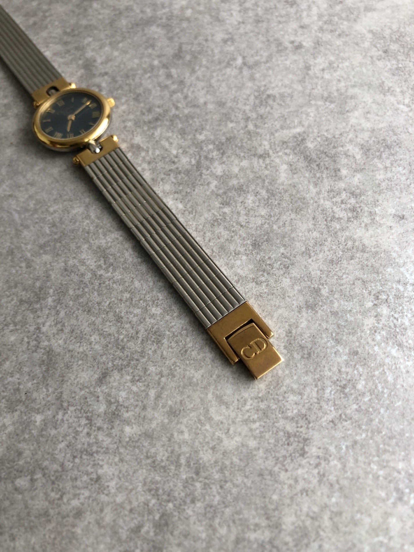 Christian Dior Watch Silver 3025 Vintage a7352t