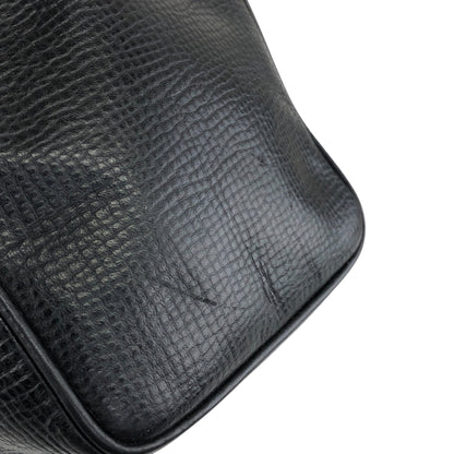 Christian Dior CD Logo Drawstring Shoulder bag Black Vintage t4tu7b