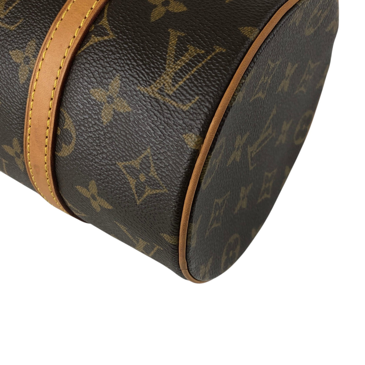LOUIS VUITTON Monogram Handbag Brown M51386 Vintage nkwxhm