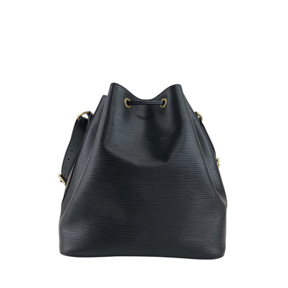 LOUIS VUITTON Epi Logo Shoulder bag Black M59012 Vintage yahgim