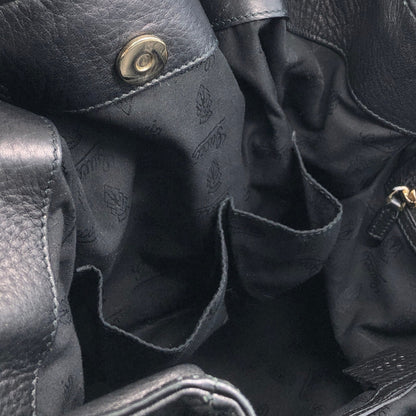 GUCCI Horse Bit Handbag Black 269943 Vintage wj5bxw