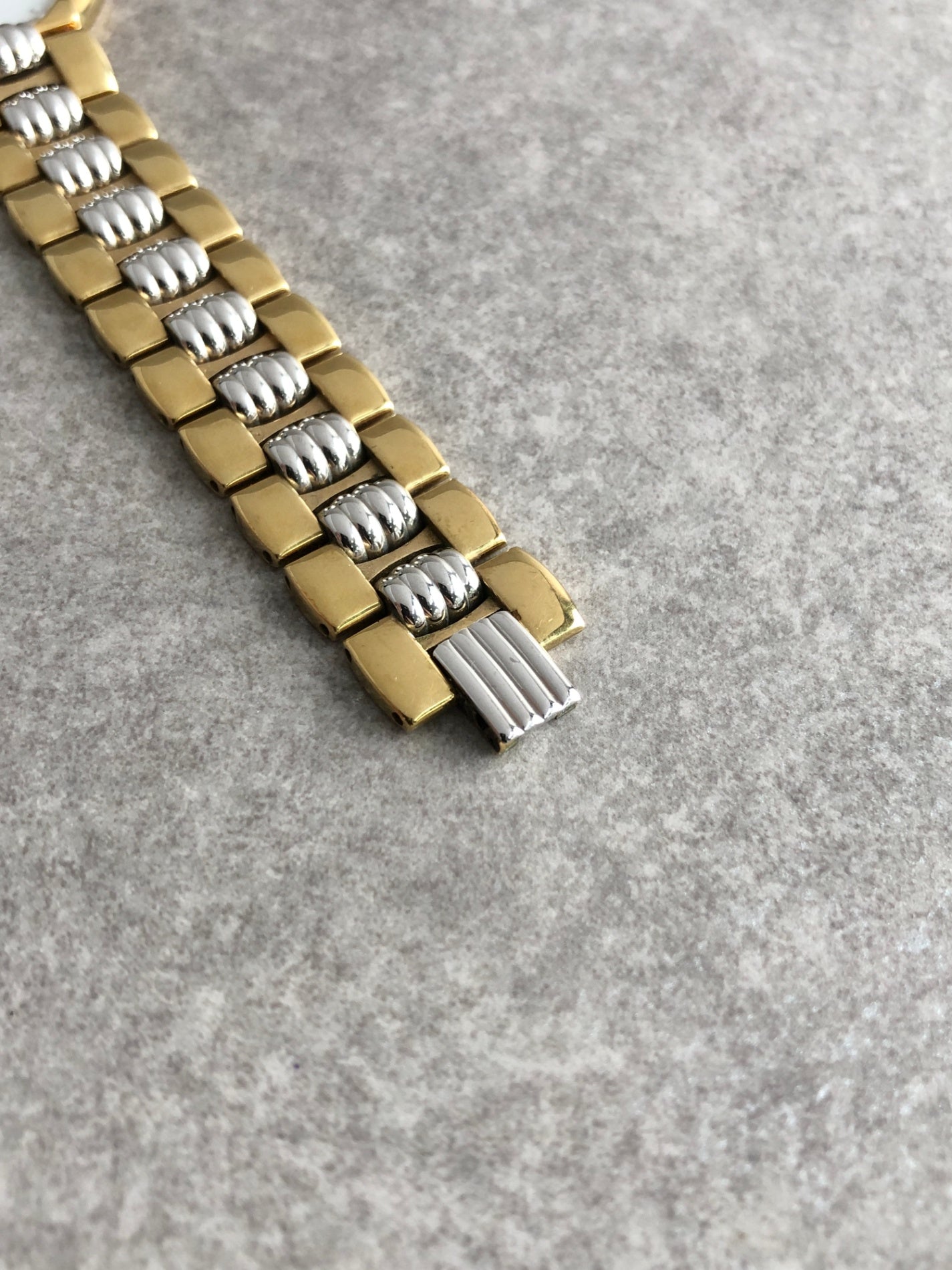 Christian Dior Logo Watch Gold 45134 Vintage nf8ywj