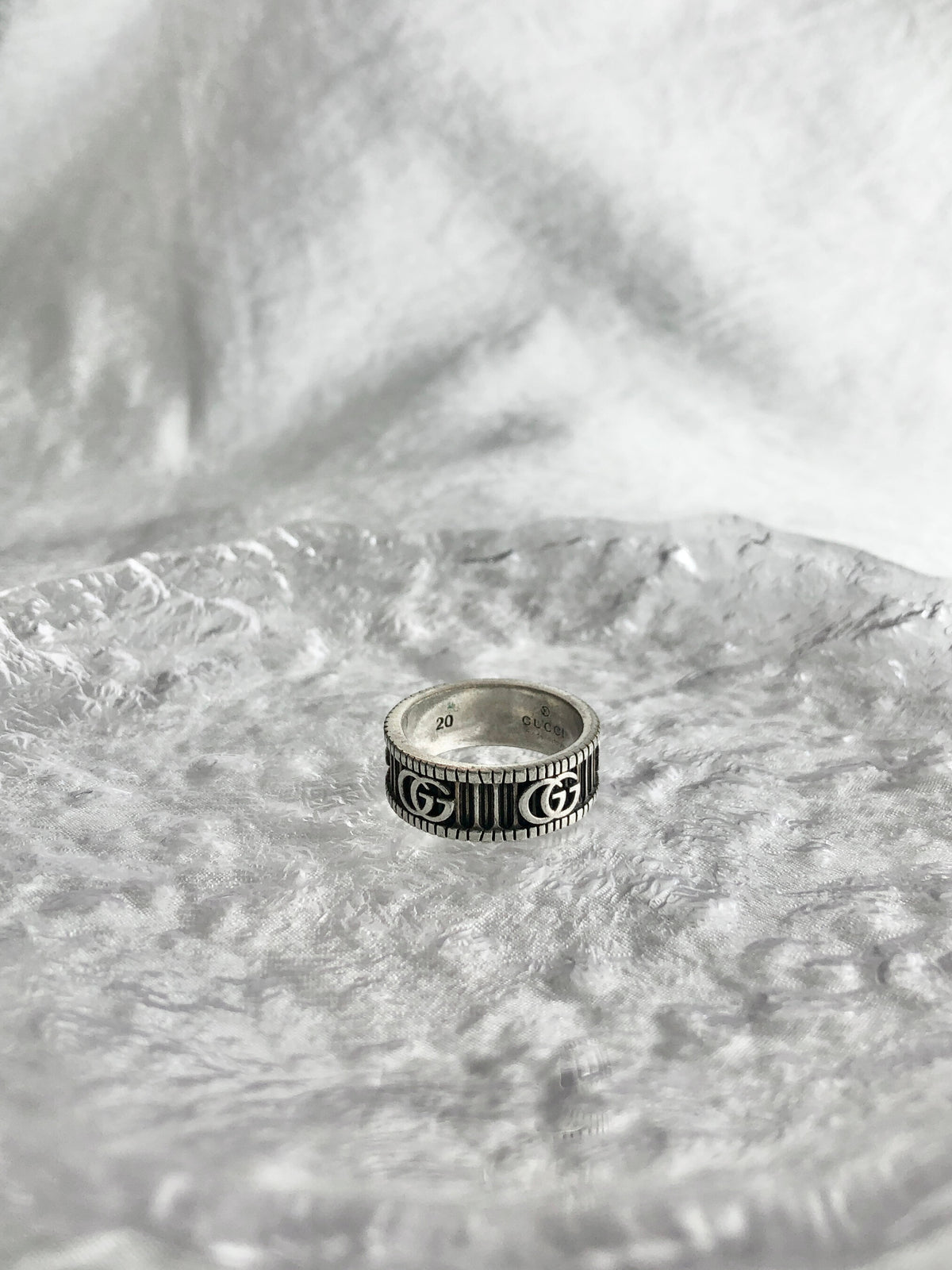 GUCCI SILVER925 Ring Silver Vintage hxr6ev
