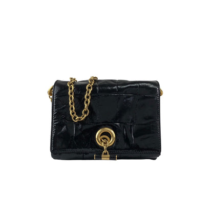 Yves Saint Laurent Chain Shoulder bag Black Vintage rncjip