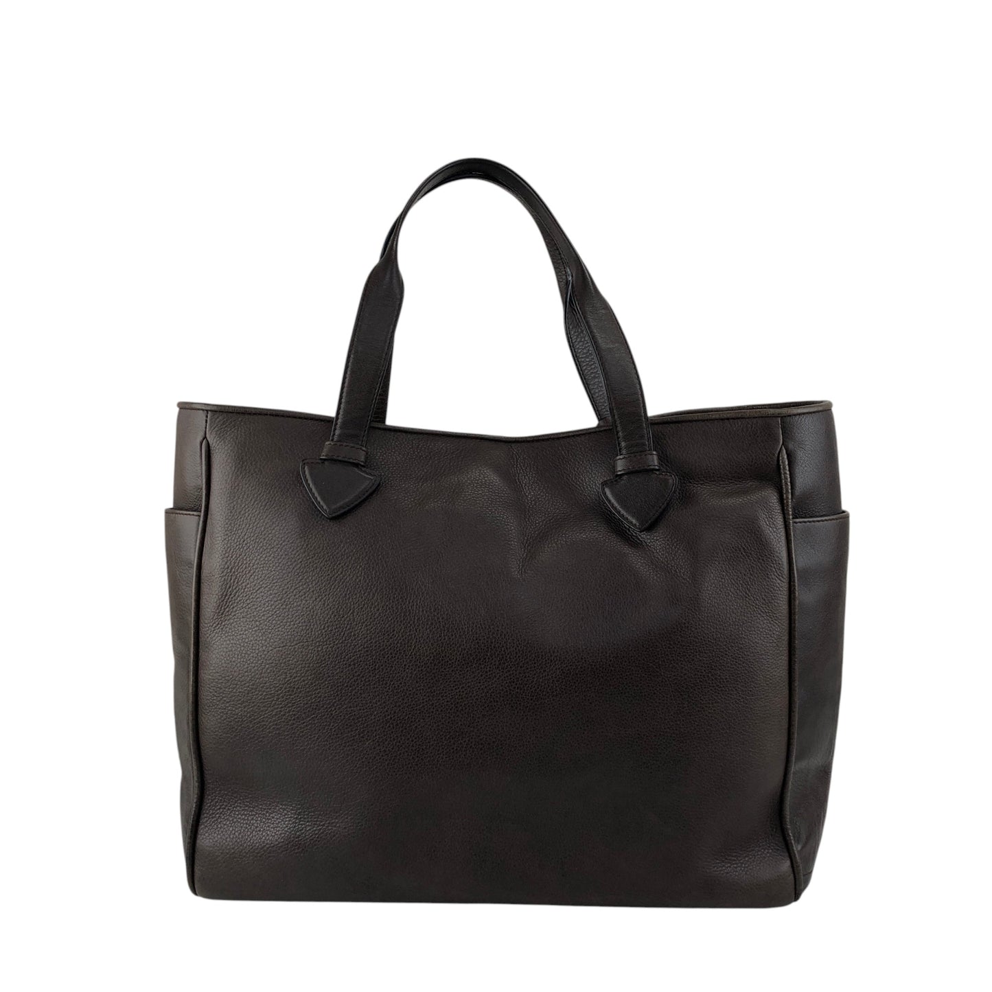 LOEWE Logo Embossed Totebag Brown Vintage je4je4