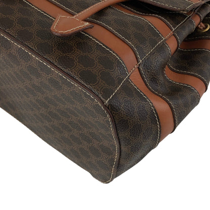 CELINE Macadam Backpack Brown Vintage j5v54w