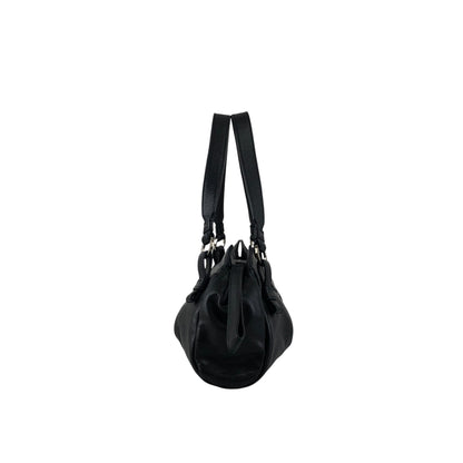 LOEWE Anagram Handbag Black Vintage sf28ij