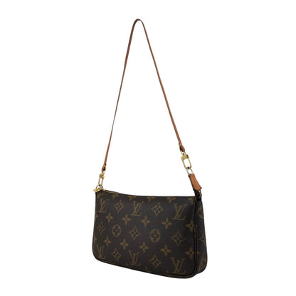 LOUIS VUITTON Monogram Shoulder bag Brown M51980 Vintage z7gkhx