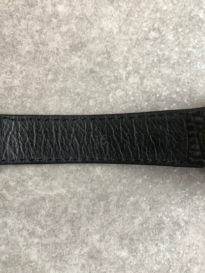 GUCCI Watch Black×Gold Vintage x7vvmr
