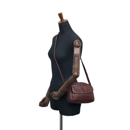 Cartier Logo Shoulder bag Bordeaux Vintage vfnedy