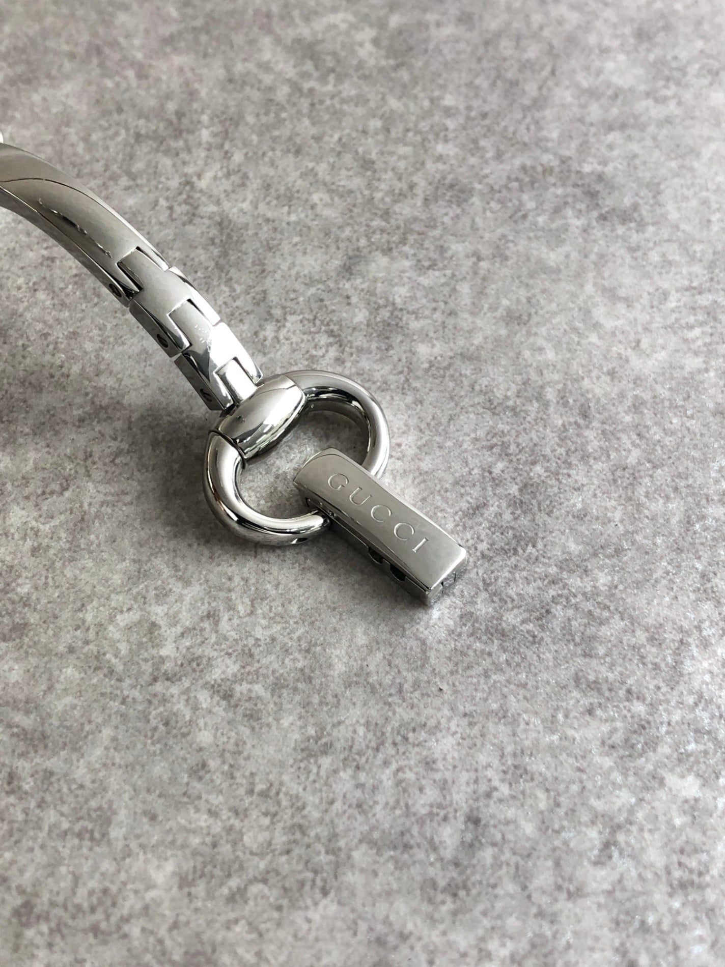 GUCCI Watch Silver Vintage wzzdan