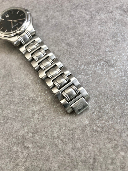 GUCCI Quartz Watch Silver 9040M Vintage vni76i