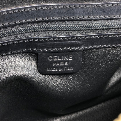 CELINE Macadam Blason Handbag Black Vintage yagsxr