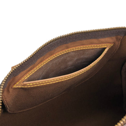 LOUIS VUITTON Monogram Boston bag Handbag Brown Vintage ancjxg