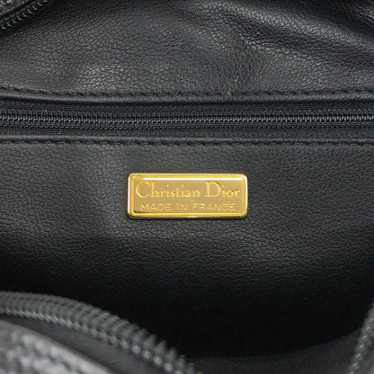 Christian Dior CD Logo Shoulder bag Black Vintage jrz6fp