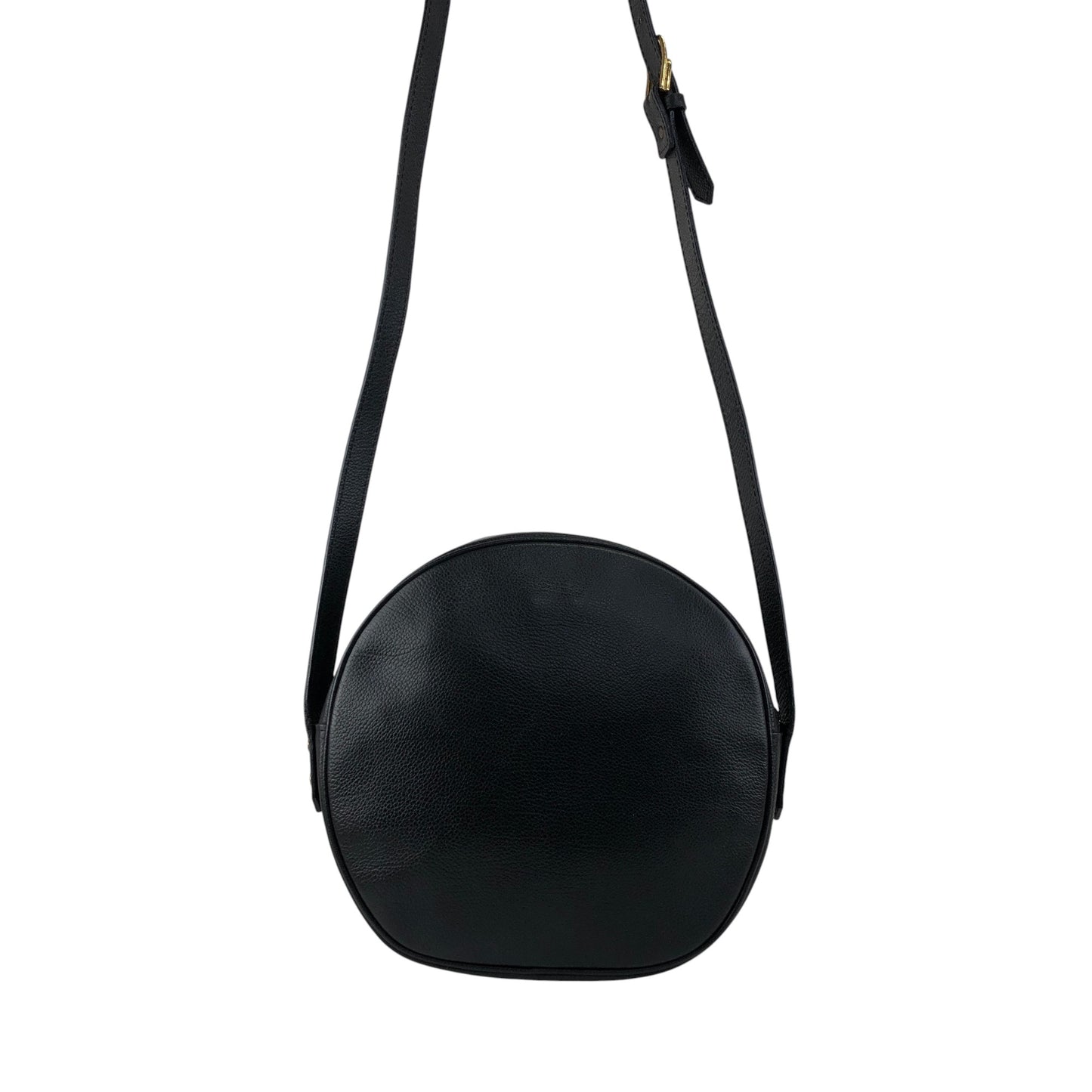 Yves Saint Laurent YSL Logo Shoulder bag Black Vintage 5yuyyw