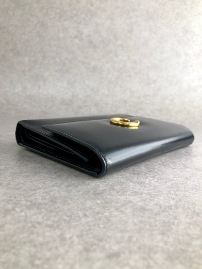 Cartier Trifold Wallet Black Vintage c3eb42