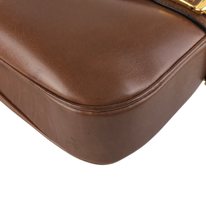CELINE Horse Carriage Shoulder bag Brown Vintage ggiycy