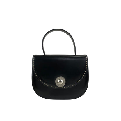 CELINE Starball Round Handbag Black Vintage 2ngrau