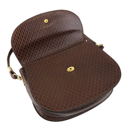 CELINE Triomphe Small Shoulder bag Brown Vintage mgieg8