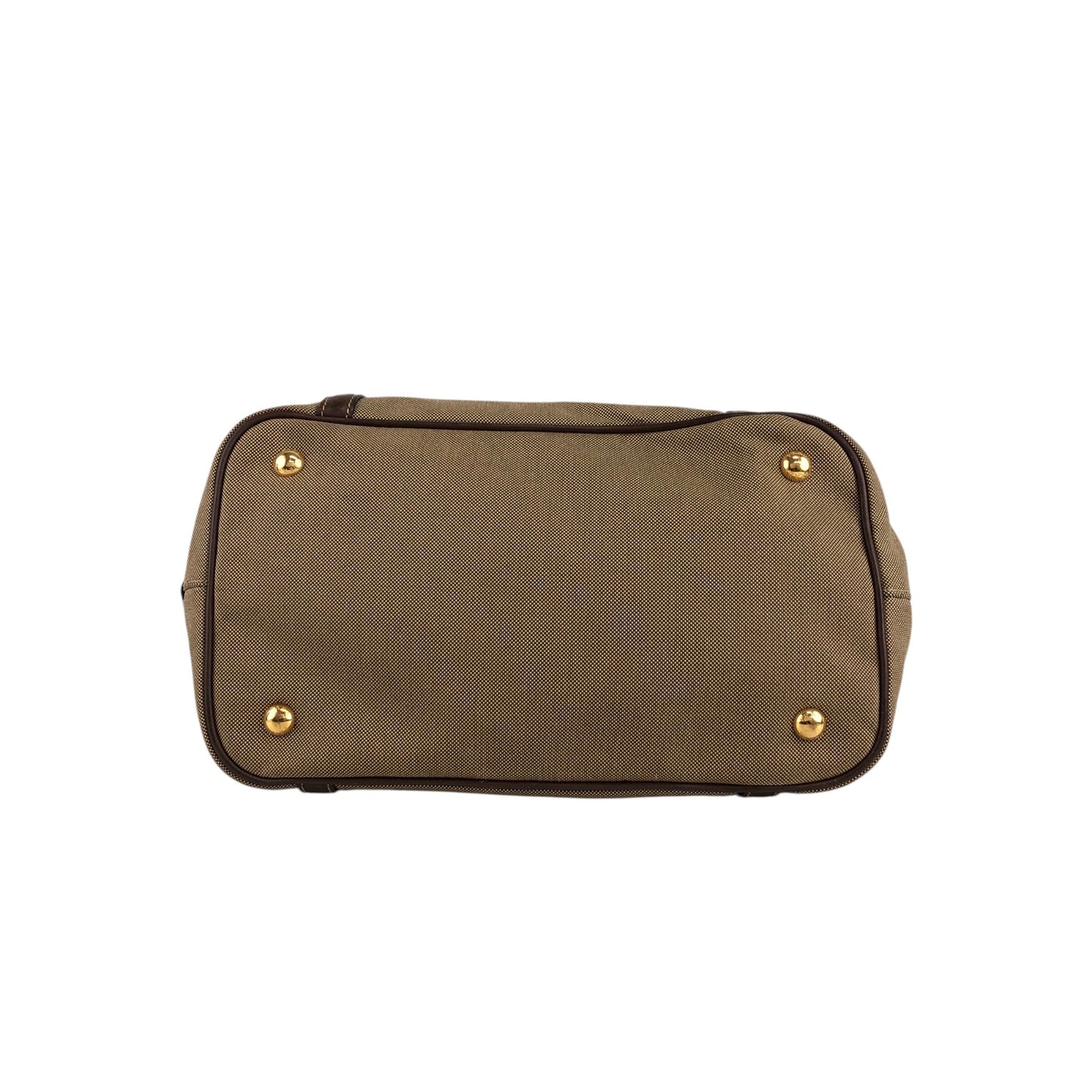 PRADA 標誌手袋 棕色 復古 7avgyx