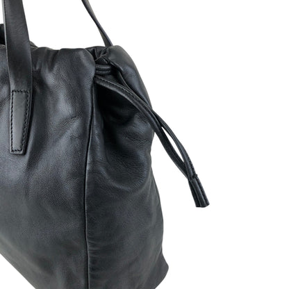LOEWE Anagram Totebag Black Vintage ztwujd