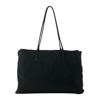 PRADA Tessuto Triangle Logo Totebag Black Vintage a5e385