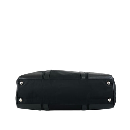PRADA Tessuto Triangle Logo Totebag Black Vintage ivus2k
