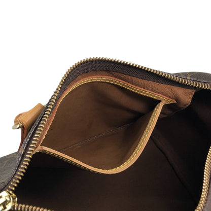 LOUIS VUITTON Monogram Handbag Brown Vintage vbsmgd