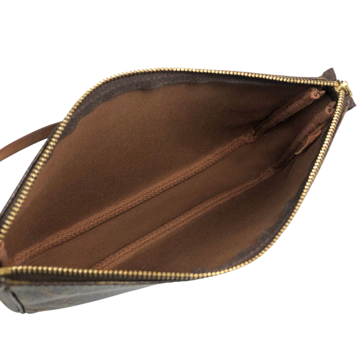 LOUIS VUITTON Monogram Shoulder bag Brown M51980 Vintage k775xf