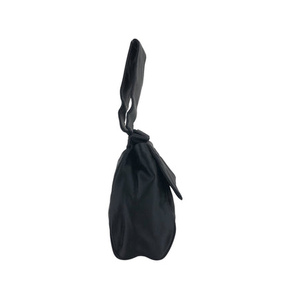 PRADA Logo Small Handbag Black Vintage rw7ck2