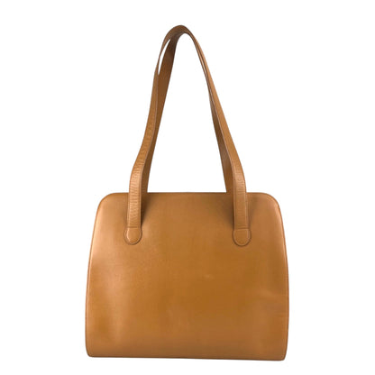 Christian Dior CD Logo Handbag Totebag Brown Vintage i5u28h