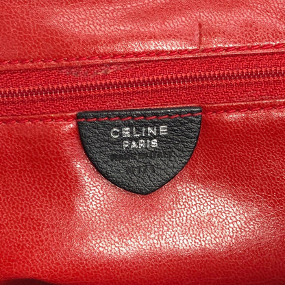 CELINE Horse Bit Shoulder bag Black Vintage gmhk6b