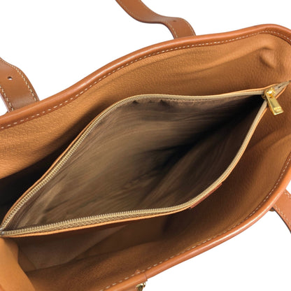 CELINE Macadam Blason Handbag Totebag Brown Vintage 8jw5jg