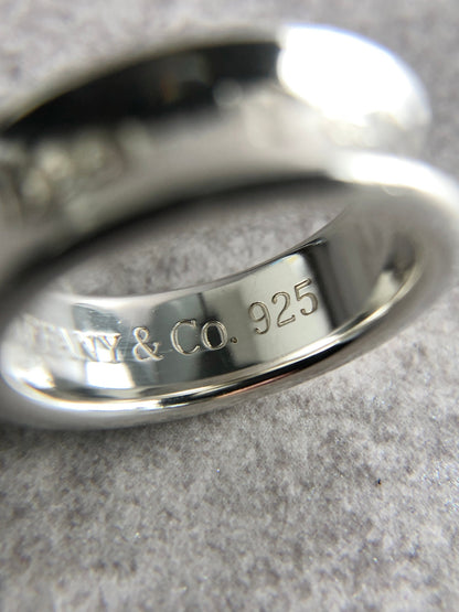 Tiffany & Co. SILVER925 Ring Silver Vintage r7n7tu
