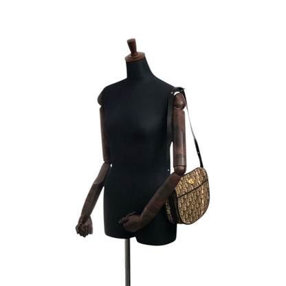 Christian Dior Trotter Shoulder bag Brown Vintage f2cedr