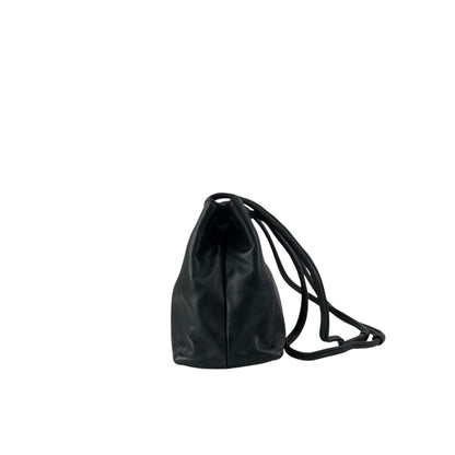 CHANEL Coco Mark Tassel Shoulder bag Black Vintage 5swwjx