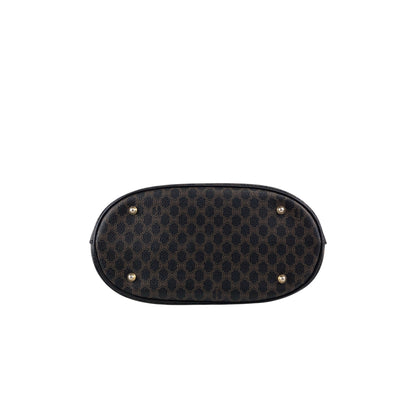 CELINE Macadam Blason Totebag Black Vintage jxzimy