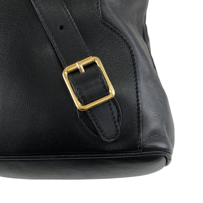 GUCCI Bamboo Backpack Black Vintage 38shhu