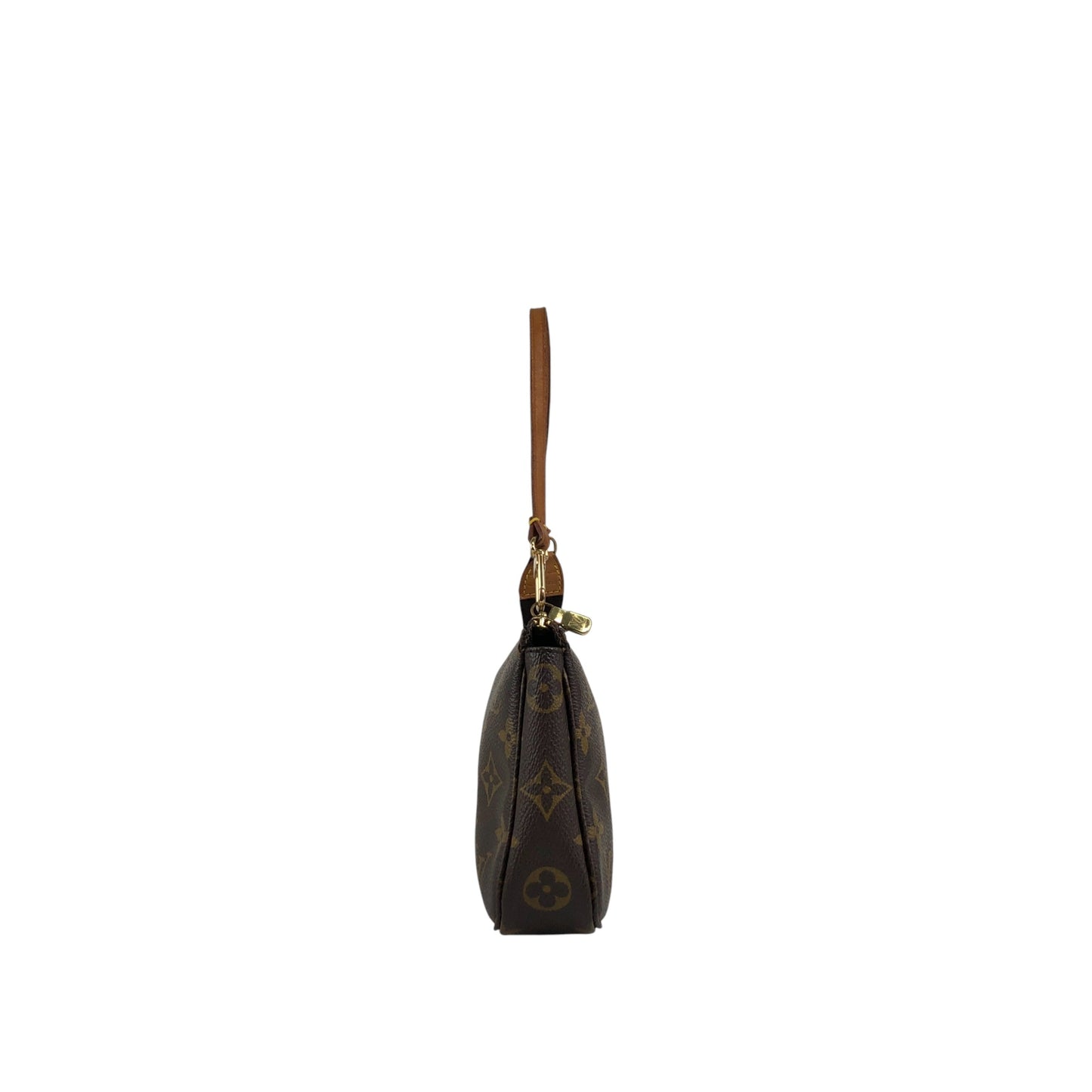 LOUIS VUITTON Monogram Small Shoulder bag Brown Vintage mmy3za