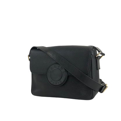 CELINE Circle Logo Shoulder bag Black Vintage bz4cv2