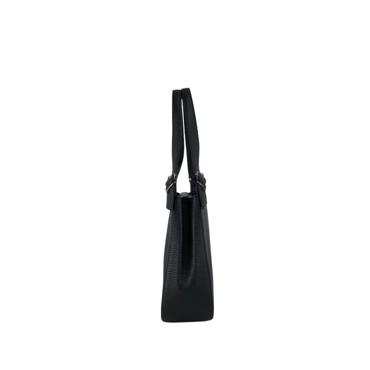 Yves Saint Laurent Logo Shoulder bag Black Vintage p2bexr