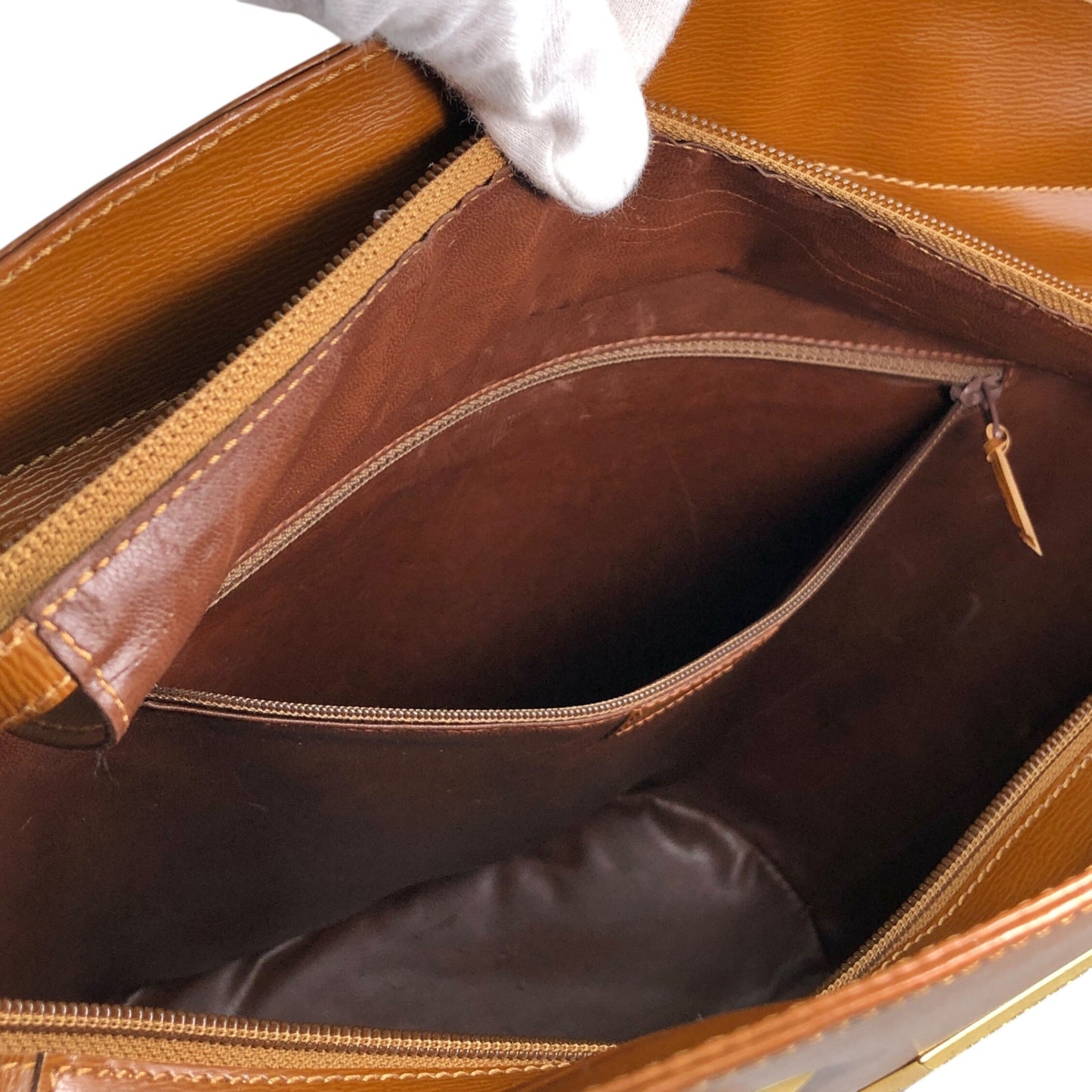 Christian Dior Logo Totebag Brown Vintage 57kjwn