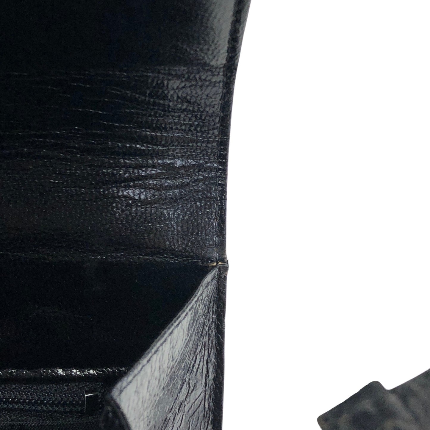 Yves Saint Laurent YSL Logo Shoulder bag Black Vintage 67eb7u