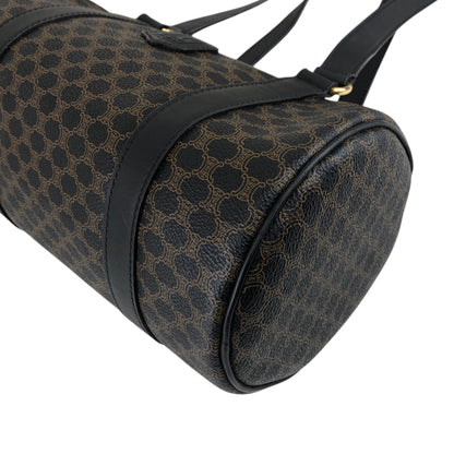 CELINE Macadam Blason Handbag Totebag Black Vintage etm2ud