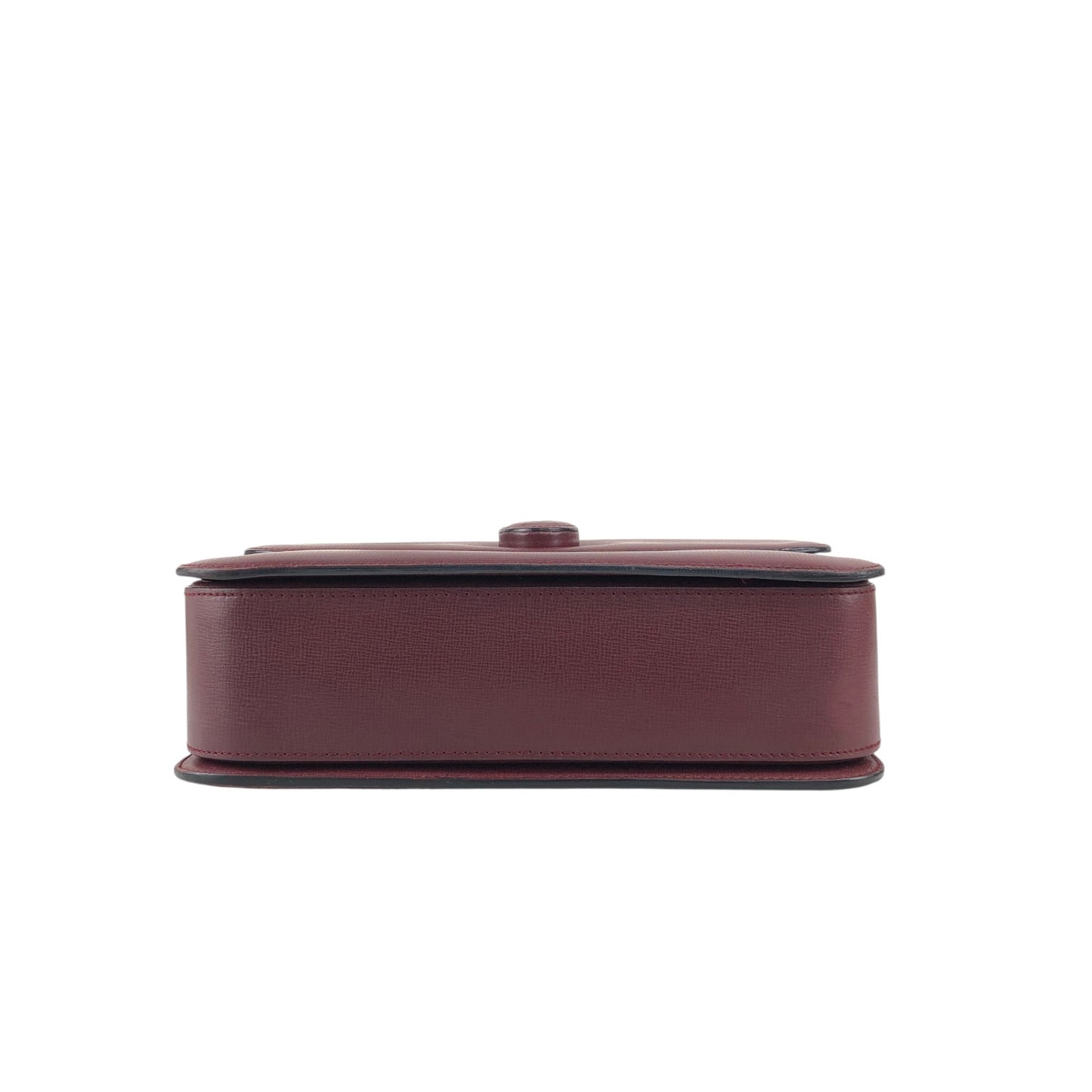 Cartier Turn Lock  Shoulder bag Bordeaux Vintage mjvugd